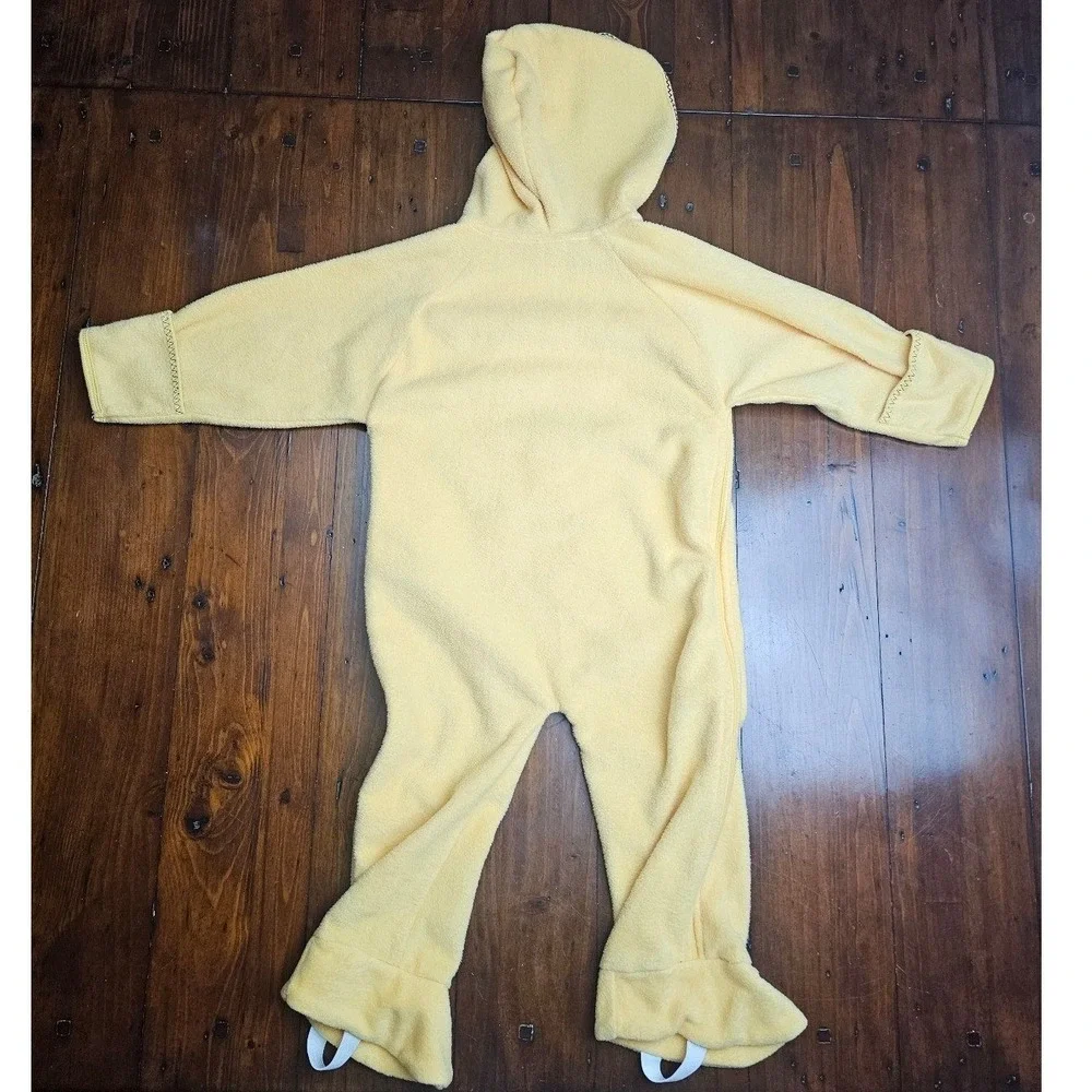 Disney Baby Winnie the Pooh Fleece Pajamas Sleepsuit Footie‎ Hooded  24 Months